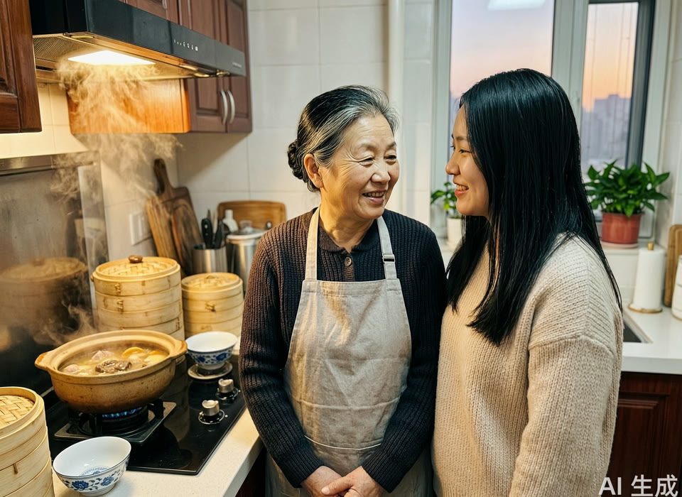 分镜图·母女合照