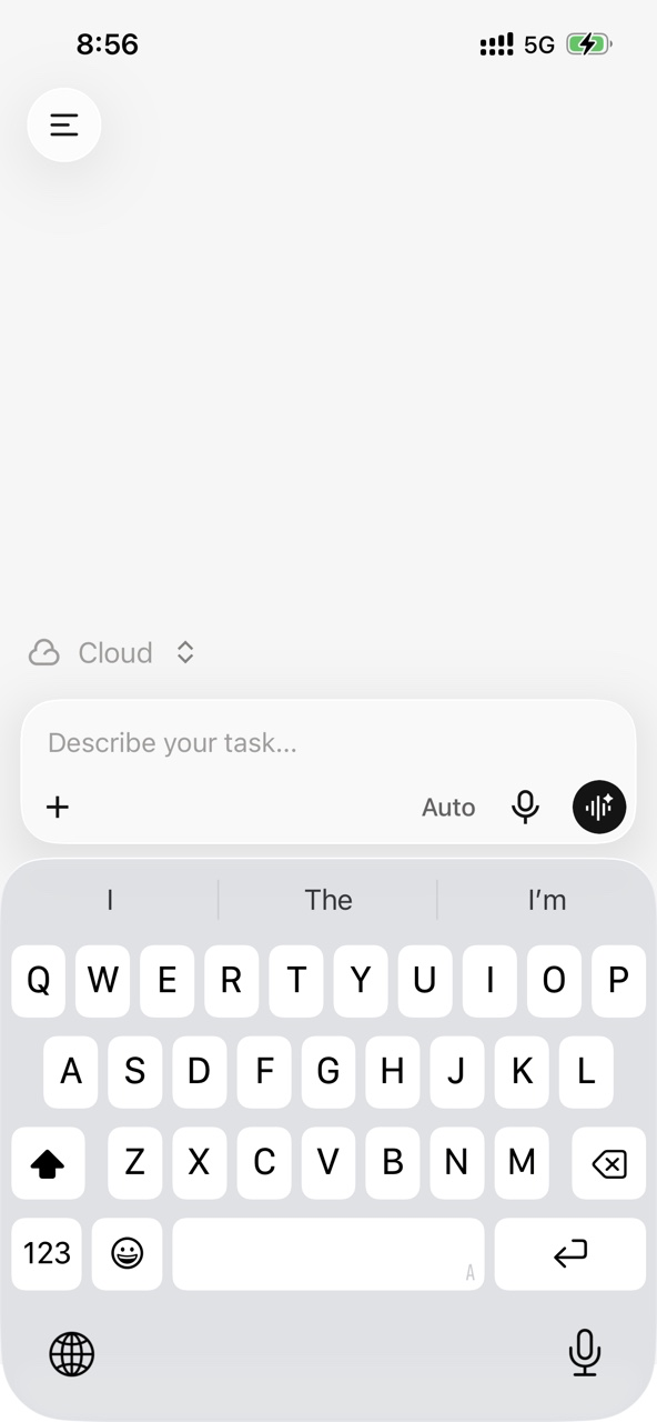 移动端 APP 中选择 Cloud 环境
