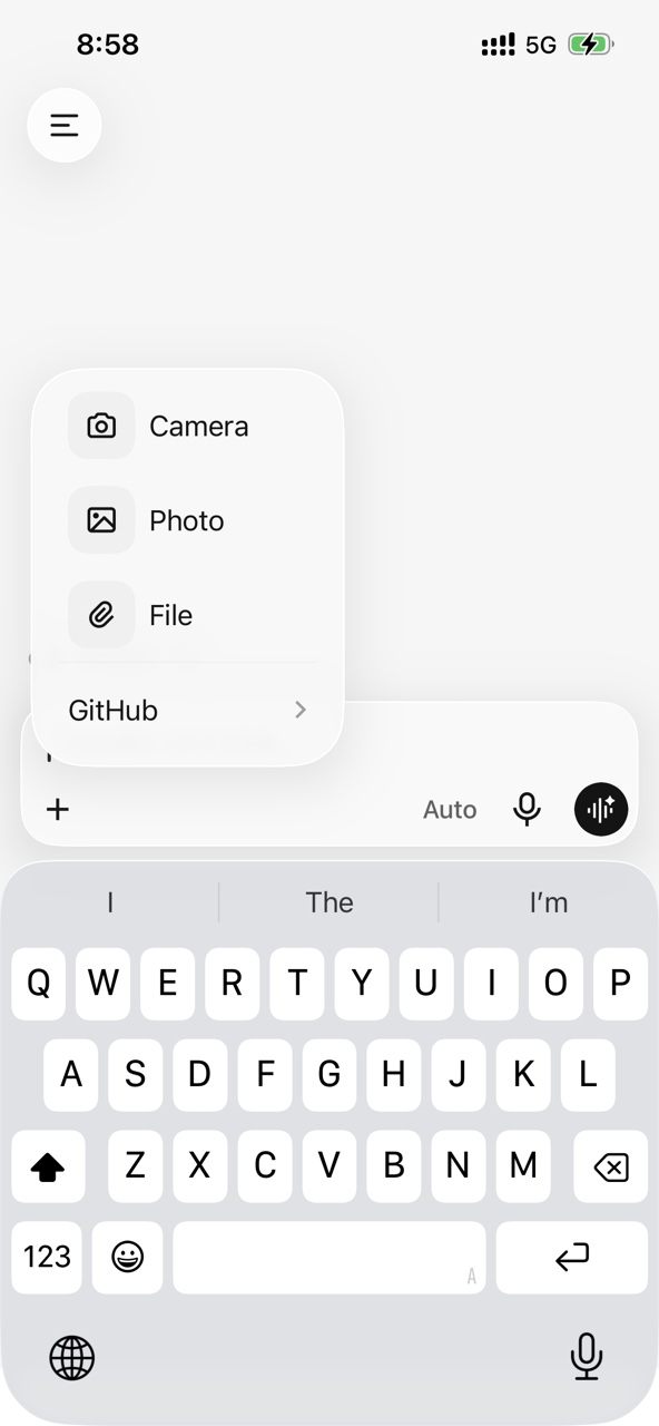 移动端 APP 的 GitHub 入口