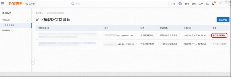 旗舰版 VPC 环境状态